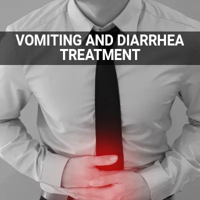 Visit our Vomiting and Diarrhea Treatment page